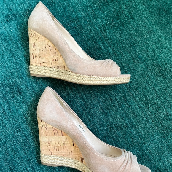 Light Pink Prada Wedges - Picture 4 of 8